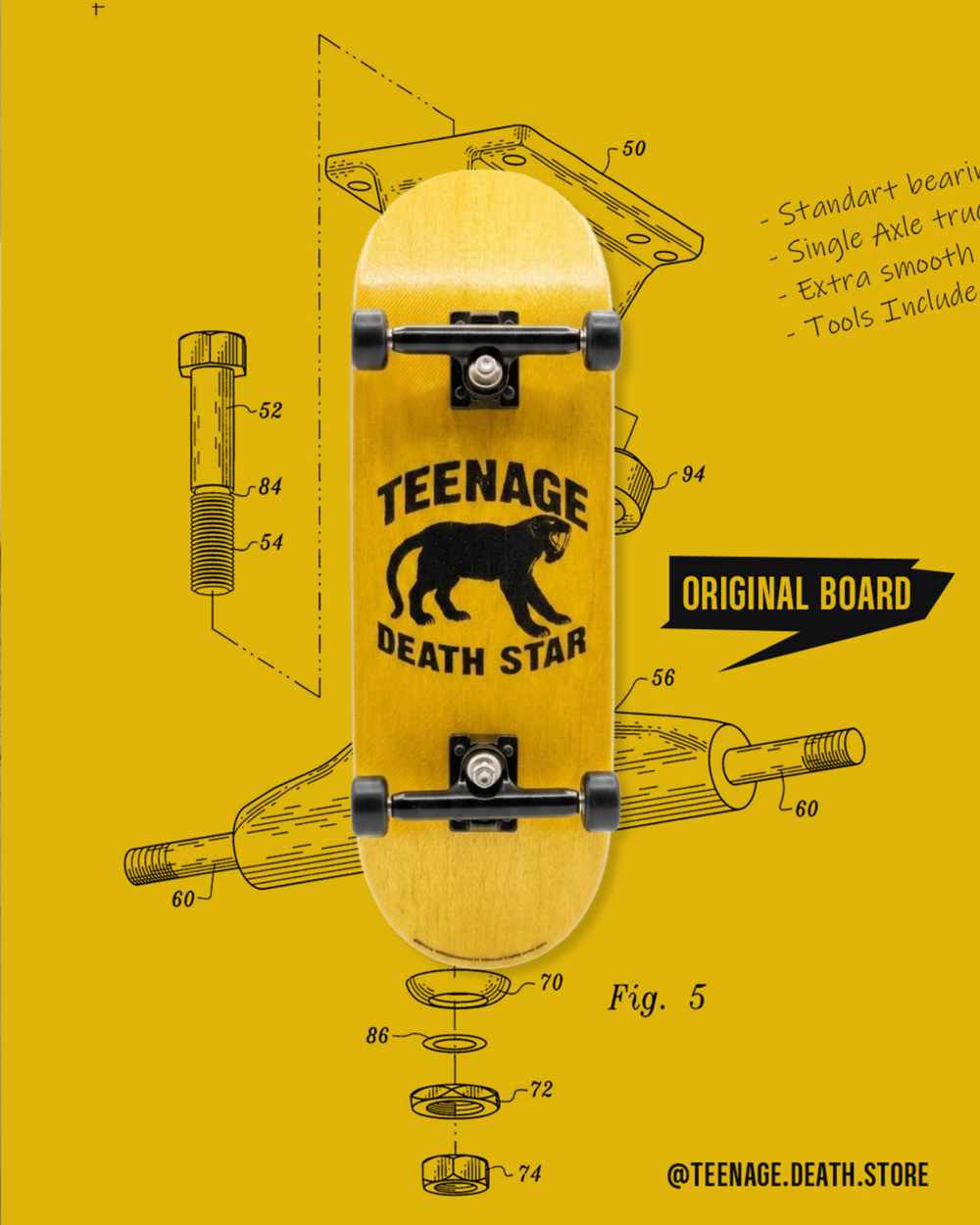 Teenage Death Store - Deck Original Board