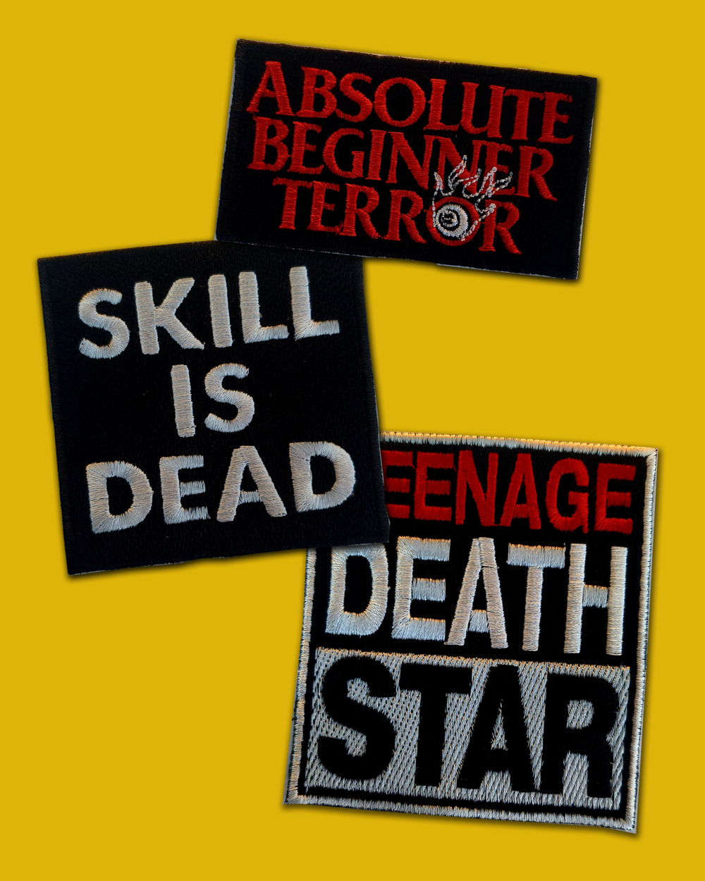Teenage Death Store - Patch Bordis 3 pcs