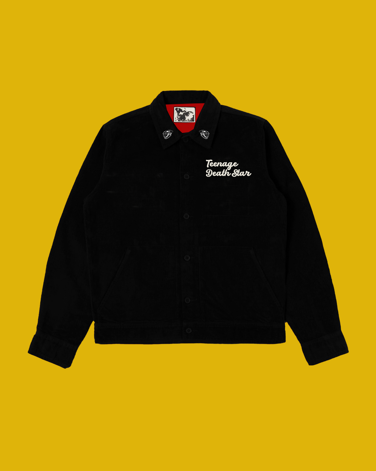teenage death store - WORK JACKET BLACK