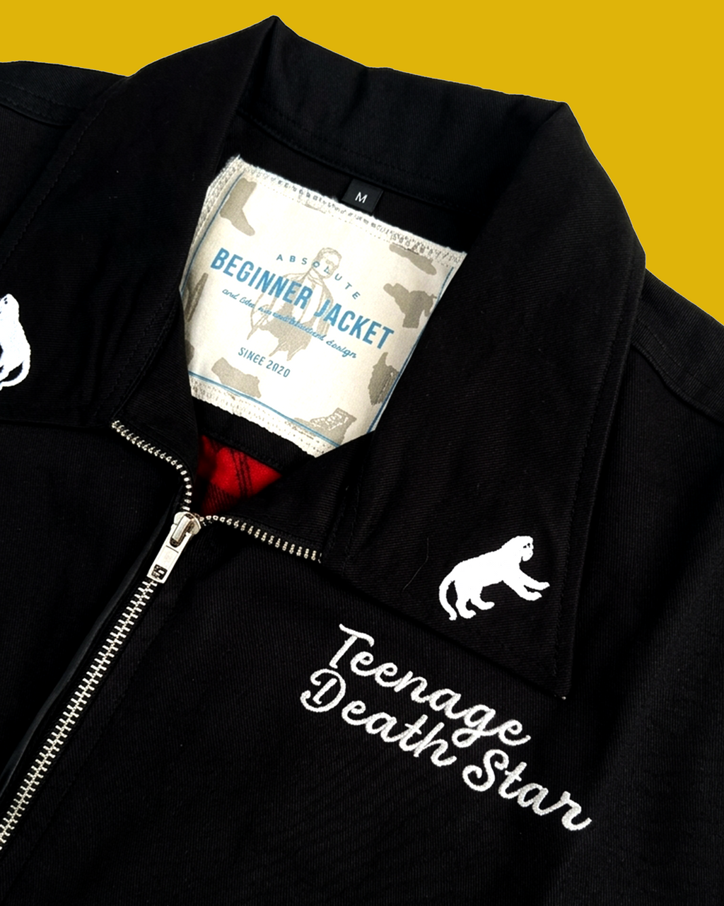 teenage death store - WORK JACKET BLACK